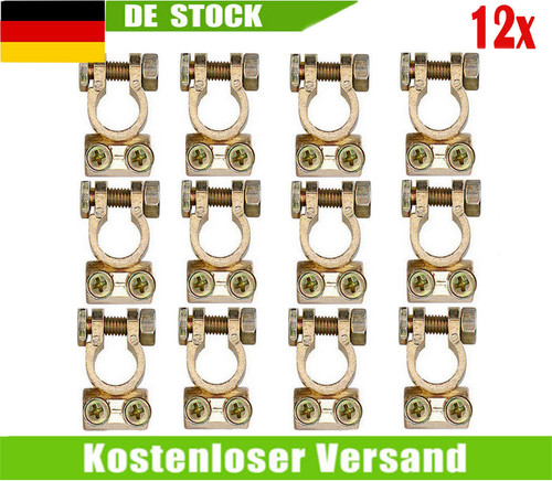 12x batterie polklemmen set - batterie-polklemmen,