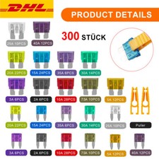 300 X KFZ Sicherungen im Set