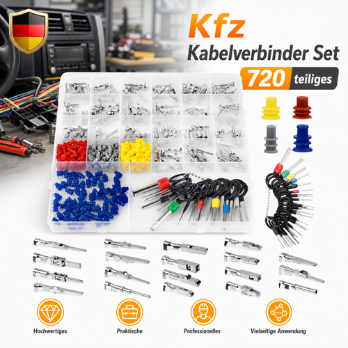 720tlg auto kabelverbinder - auto,